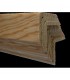Perfis Cantoneira em Pinho 2400x30x5mm - Pack de 8
