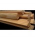 Perfis Moldura - 1/4 Cana em Pinho 2400x12x12mm - Pack de 12