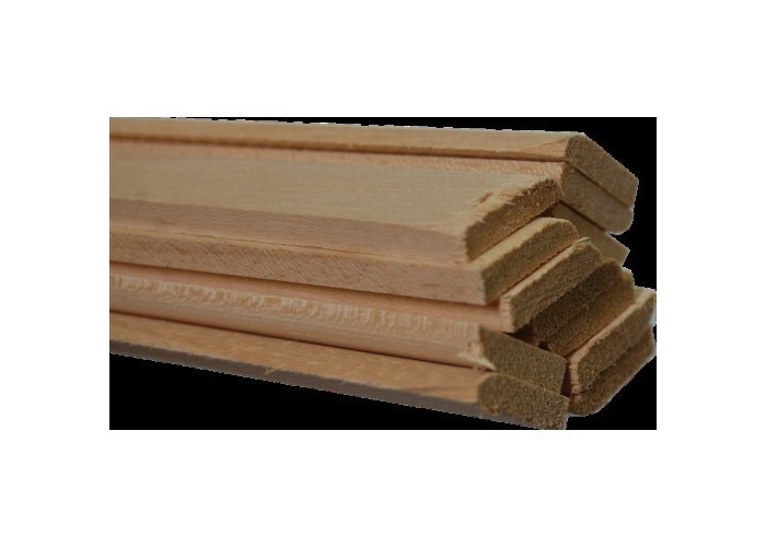 Perfis Tapa Junta em Pinho Nórdico 2400x30x5mm - Pack de 12
