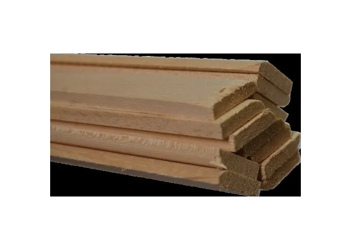 Perfis Tapa Junta em Pinho Nórdico 2400x30x5mm - Pack de 12