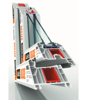 Porta Janela PVC 150x200cm Oscilobatente Vidro Duplo CANDO