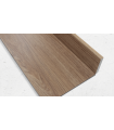 Rodapé PVC Expandido Carvalho Natural 2200x70x15mm