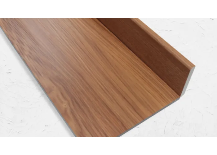 Rodapé PVC Expandido Afizélia 2200x70x15mm