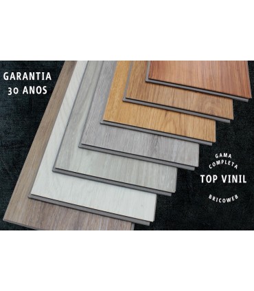 Pavimento Vinilico SPC Flutuante Carvalho Cinza Rústico NewVinyl 6,5 mm