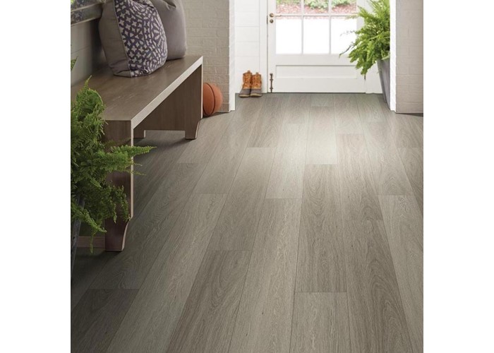 Pavimento Vinilico SPC Flutuante Cinza Suave NewVinyl 5,5mm