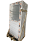 Porta Exterior PVC Meio Vidro Fosco 90x200cm Direita