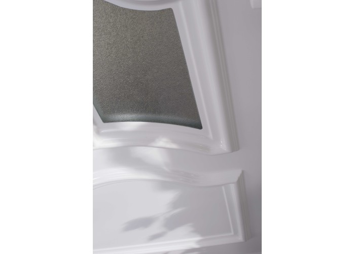 Porta Exterior PVC Korzika Branca Esquerda - Por Medida