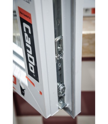 Janela PVC 58x110cm Oscilobatente ESQUERDA Vidro Duplo CANDO