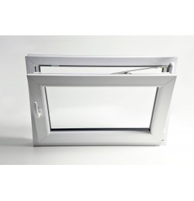 Janela PVC Oscilobatente 88x58 cm com Vidro Duplo | Cando