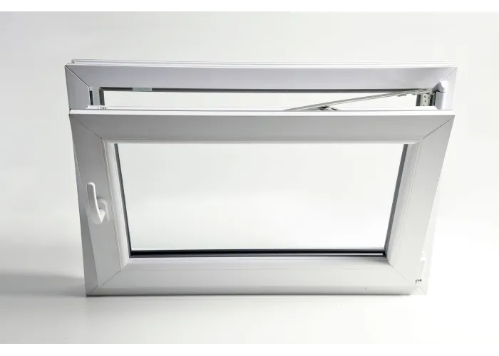 Janela PVC Oscilobatente 88x58 cm com Vidro Duplo | Cando