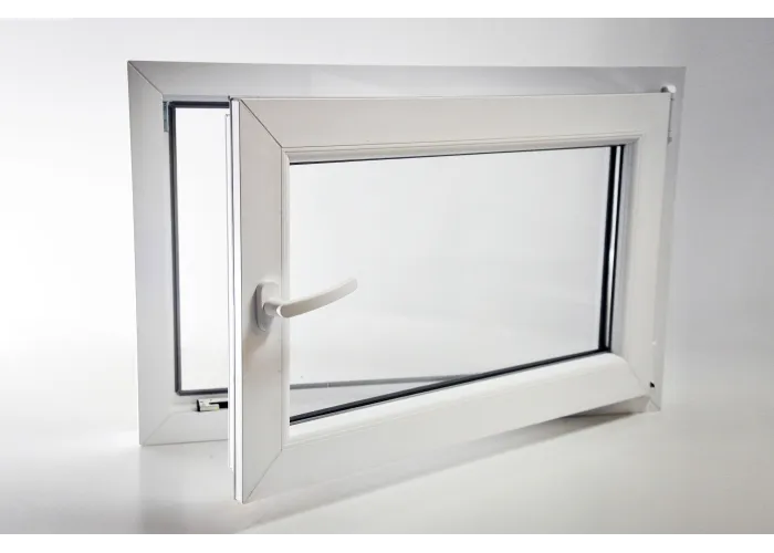 Janela PVC Oscilobatente 88x58 cm com Vidro Duplo | Cando