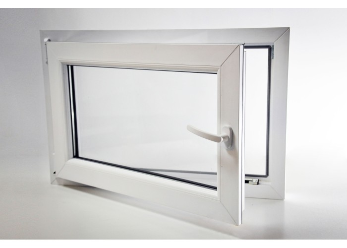 Janela PVC Oscilobatente 88x58 cm com Vidro Duplo | Cando