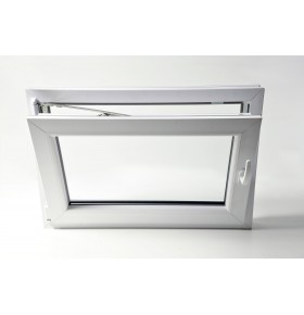 Janela PVC Oscilobatente 88x58 cm com Vidro Duplo | Cando