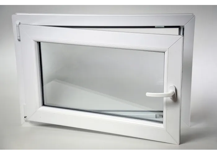 Janela PVC Oscilobatente 88x58 cm com Vidro Duplo | Cando