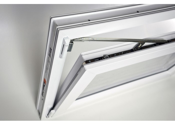 Janela PVC Oscilobatente 88x58 cm com Vidro Duplo | Cando