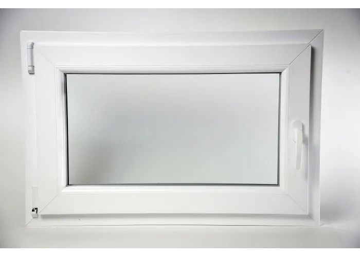Janela PVC Oscilobatente 88x58 cm com Vidro Duplo | Cando