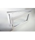 Janela PVC Oscilobatente 88x58 cm com Vidro Duplo | Cando