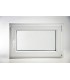 Janela PVC Oscilobatente 88x58 cm com Vidro Duplo | Cando