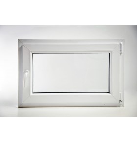 Janela PVC Oscilobatente 88x58 cm com Vidro Duplo | Cando