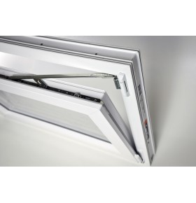 Janela PVC Oscilobatente 88x58 cm com Vidro Duplo | Cando