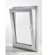 Janela PVC 58x110cm Oscilobatente ESQUERDA Vidro Duplo CANDO