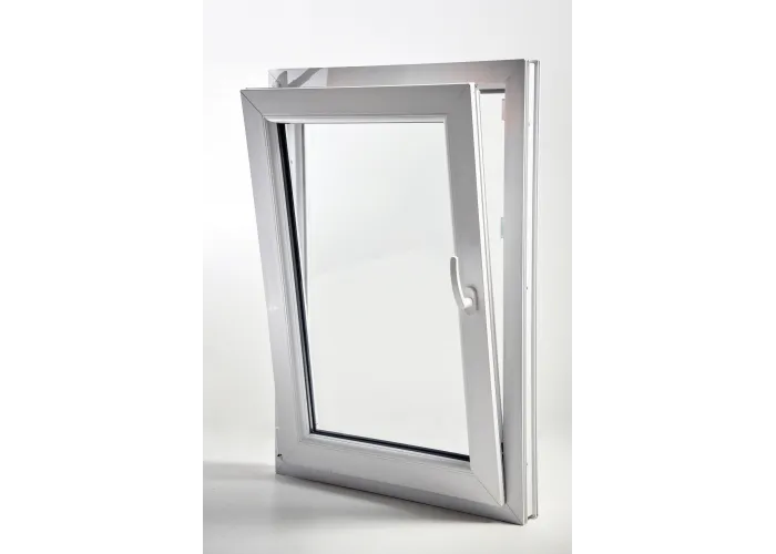 Janela PVC Oscilobatente 58x110 cm com Vidro Duplo | Cando