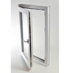 Janela PVC alta qualidade com sistema oscilobatente.