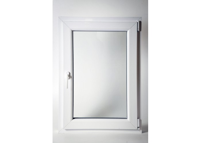 Janela PVC Oscilobatente 58x110 cm com Vidro Duplo | Cando