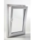 Janela PVC Oscilobatente 58x110 cm com Vidro Duplo | Cando