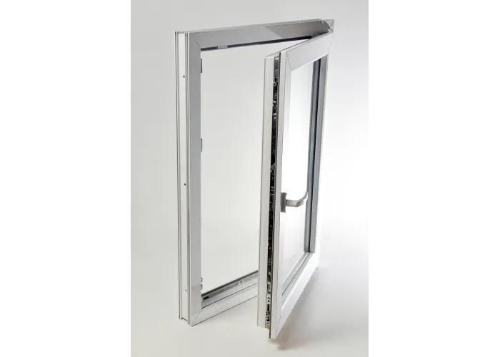 Janela PVC Oscilobatente 58x110 cm com Vidro Duplo | Cando