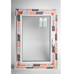 Janela PVC Oscilobatente 58x110 cm com Vidro Duplo | Cando