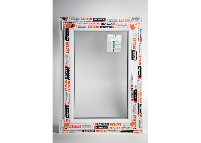 Janela PVC Oscilobatente 58x110 cm com Vidro Duplo | Cando