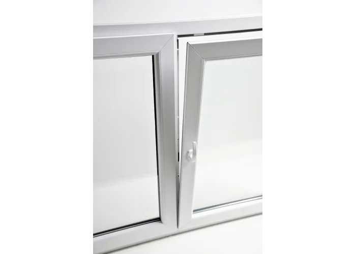 Janela PVC Oscilobatente 100x100 cm com Vidro Duplo | Cando