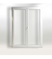 Porta Janela PVC 150x200cm Oscilobatente Vidro Duplo CANDO