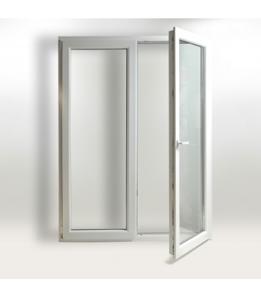 Porta Janela PVC 150x200cm Oscilobatente Vidro Duplo CANDO