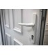 Porta Exterior PVC Ibiza Branca Esquerda - Por Medida