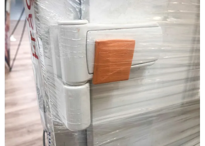 Porta Exterior PVC Ibiza Branca Esquerda - Por Medida