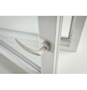 Janela PVC Oscilobatente 120x100 cm com Vidro Duplo | Cando