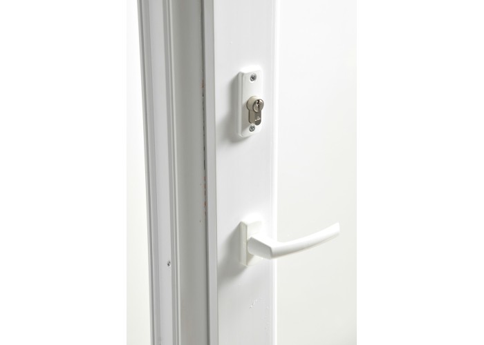 Porta Janela PVC Oscilobatente 150x200 cm com fechadura e Vidro Duplo | Cando