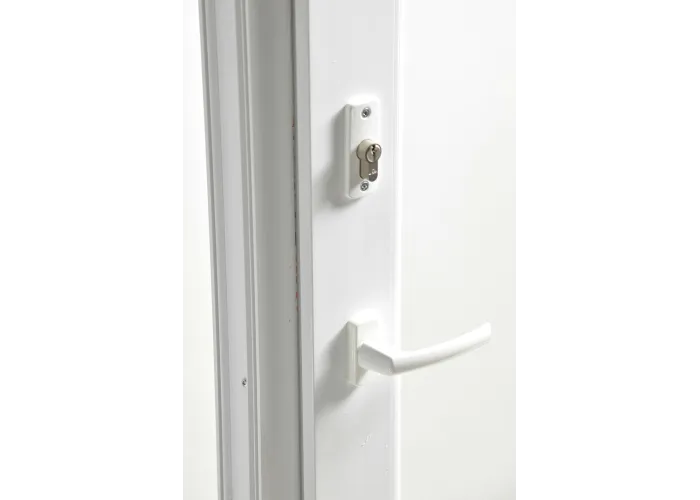 Porta Janela PVC Oscilobatente 150x200 cm com fechadura e Vidro Duplo | Cando