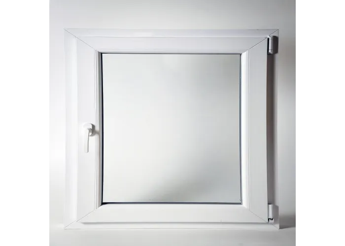 Janela PVC Oscilobatente 58x58 cm com Vidro Duplo | Cando