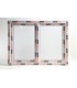 Janela PVC Oscilobatente 148x110 cm com Vidro Duplo | Cando