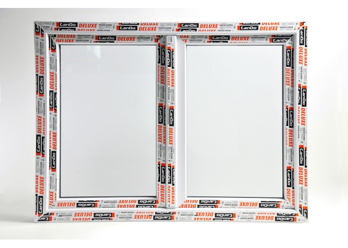 Janela PVC Oscilobatente 148x110 cm com Vidro Duplo | Cando