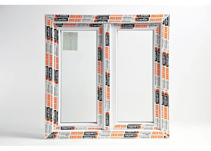 Janela PVC Oscilobatente 100x100 cm com Vidro Duplo | Cando