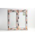 Janela PVC Oscilobatente 100x100 cm com Vidro Duplo | Cando