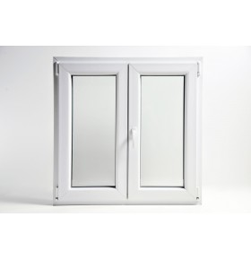Janela PVC Oscilobatente Vidro Duplo Cando 2 Folhas