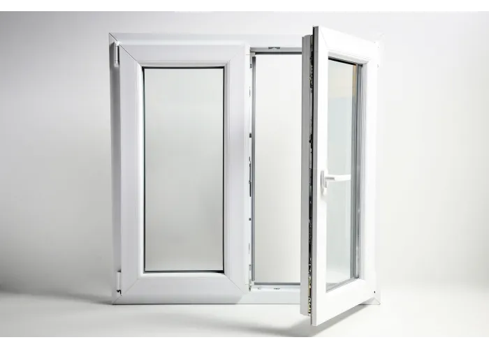 Janela PVC Oscilobatente 100x110 cm com Vidro Duplo | Cando