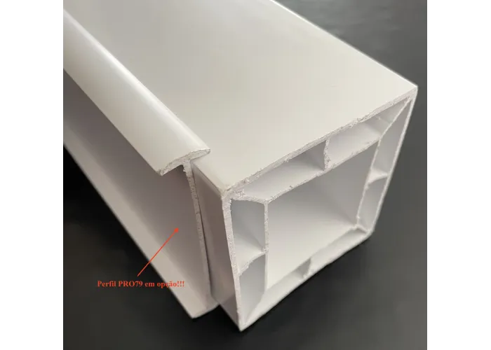 Viga em PVC para Janelas e Portas 7x7x110cm