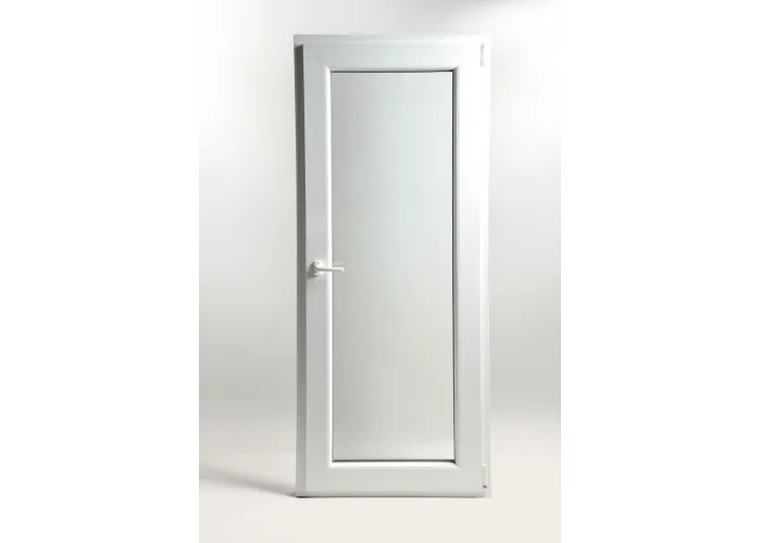 Porta Janela PVC Oscilobatente 88x200 cm com Vidro Duplo | Cando