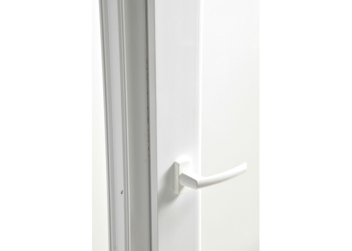 Porta Janela PVC Oscilobatente 88x200 cm com Vidro Duplo | Cando